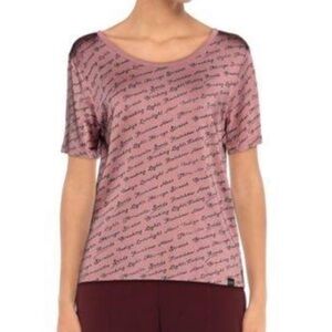 SCOTCH & Soda💜Pink Graphic Short Sleeve T-Shirt Size XS